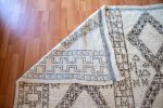 Alfombra Beniourain Vintage BA01 - 158x311 cm Original alfombra marroquí, hecha a mano con lana de oveja