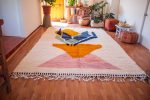 Alfombra Azilal AZ08 - 240x354cm Alfombra de colores hecha a mano en Marruecos