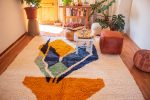 Alfombra Azilal AZ08 - 240x354cm Alfombra de colores hecha a mano en Marruecos
