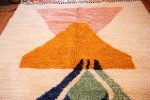 Alfombra Azilal AZ08 - 240x354cm Alfombra de colores hecha a mano en Marruecos