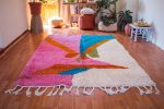 Alfombra Azilal AZ11 - 196x290cm Alfombra de colores hecha a mano en Marruecos