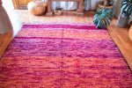 Alfombra Vintage Boujad BJ01 - 204x380 cm Alfombra hecha a mano en Marruecos con lana de oveja