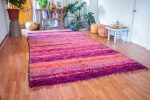 Alfombra Vintage Boujad BJ01 - 204x380 cm Alfombra hecha a mano en Marruecos con lana de oveja