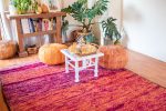 Alfombra Vintage Boujad BJ01 - 204x380 cm Alfombra hecha a mano en Marruecos con lana de oveja