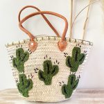 bolso cesta de doum cactus