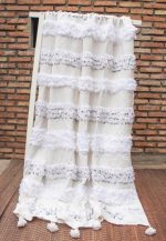 handira marroqui 220x240 cm manta de boda bereber