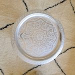 Mesa de té pequeña - Mesa de madera con bandeja
